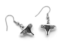 Uterus Dangle Earrings, Womb Anatomy Jewelry