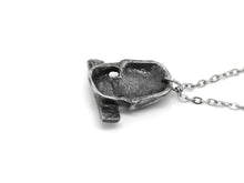 Antiqued Carpe Diem Skull Necklace, Seize the Day Jewelry
