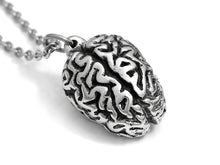 Human Brain Necklace, Psychologist Pendant, Anatomy Jewelry