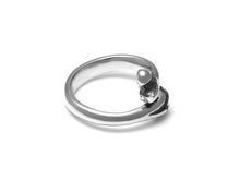 Femur Bone Ring, Anatomical Jewelry in Pewter