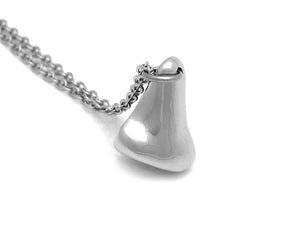 Nose Necklace, Otolaryngologist ENT Doctor Jewelry in Pewter