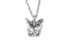 Pelvis Necklace, Pelvic Human Anatomy Jewelry in Pewter