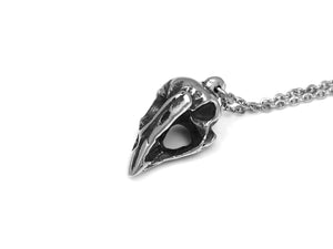 Sparrow Skull Necklace, Handmade Bird Jewelry