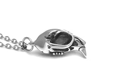 Squirrel Skull Necklace, Animal Jewelry in Pewter