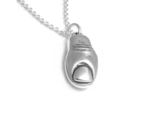 Big Toe Necklace in Sterling Silver, Handmade Human Anatomy Jewelry