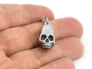 Elongated Human Skull Necklace, Inca Maya Jewelry