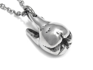 Molar Tooth Necklace, Dentist Jewelry in Pewter