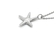 Starfish Pendant Necklace, Nautical Animal Jewelry