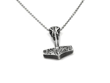 Mjolnir Thor's Hammer Necklace, Viking Jewelry in Pewter